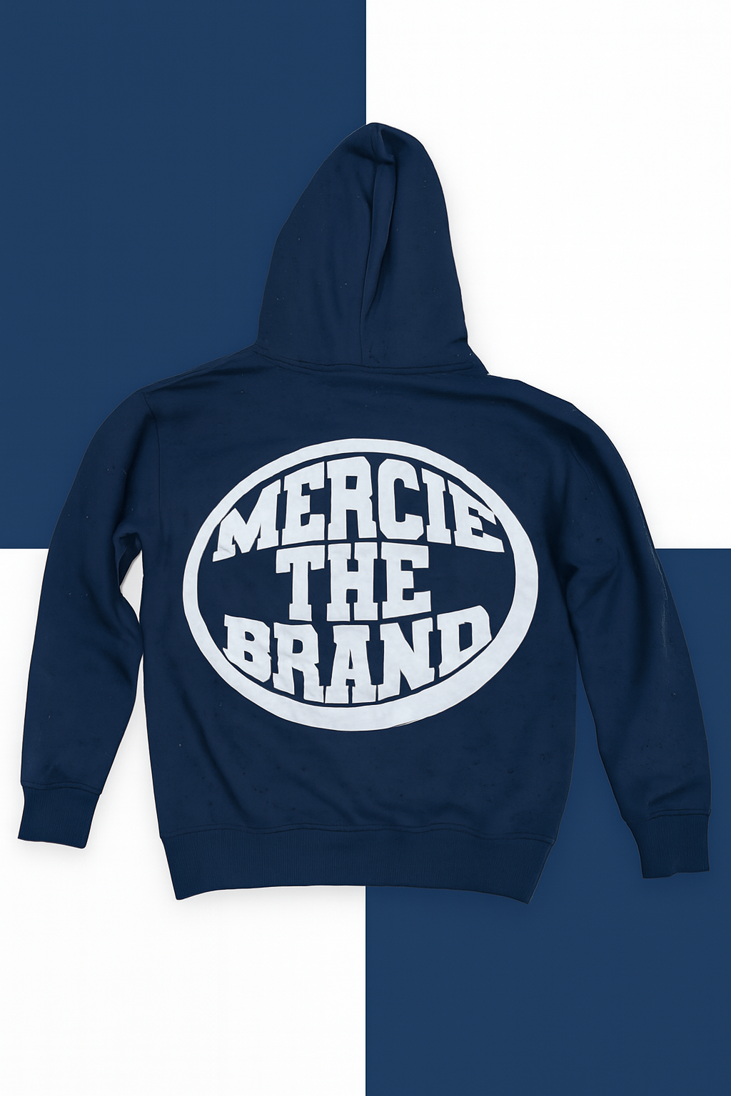 XO Navy/White Rhinestone Sweatsuit